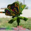 Топиарная фигура Бабочка на ромашке Ажур